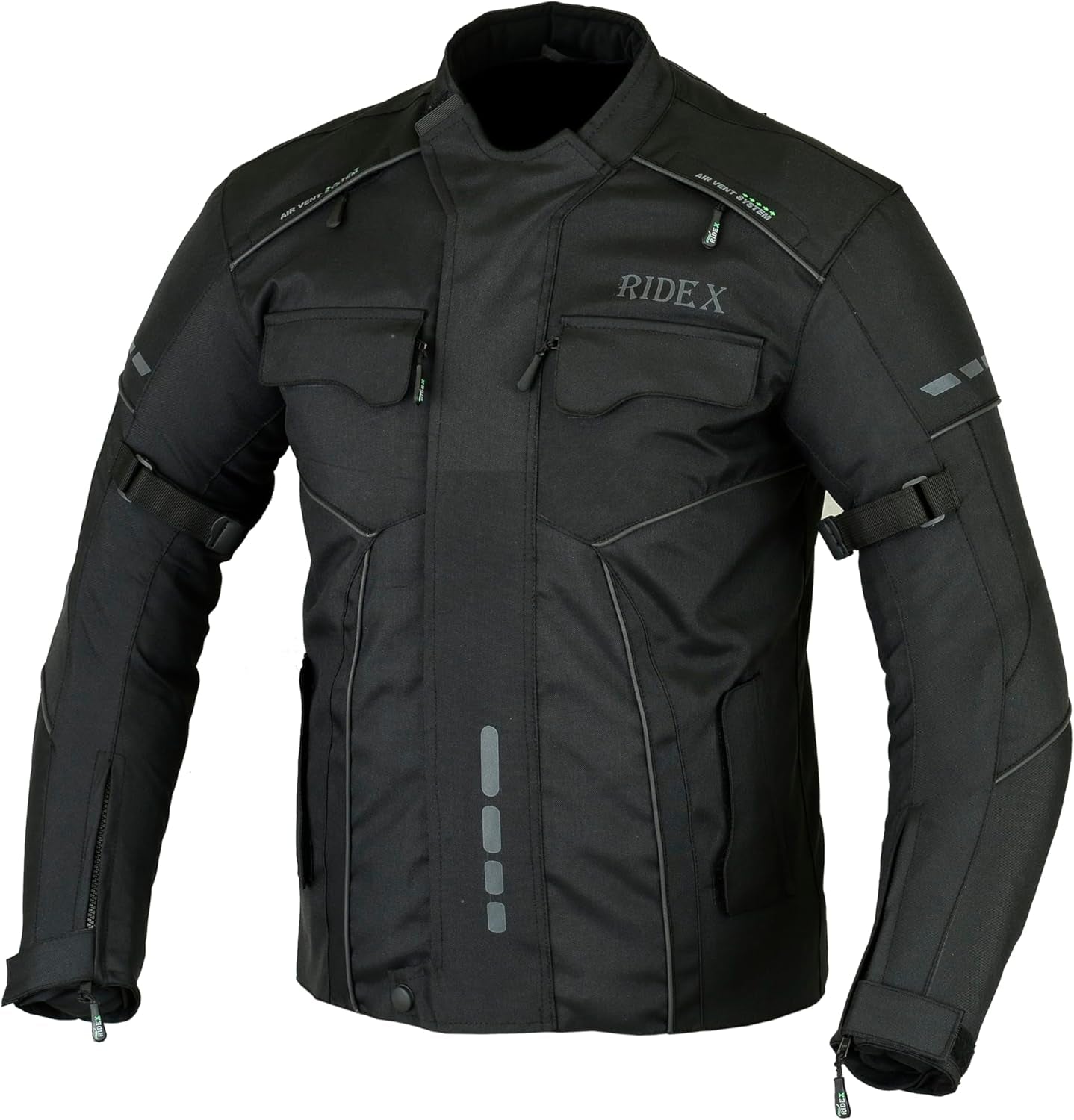 RIDEX CJ3 Cordura Motorcycle Jacket | Waterproof & Windproof Riding Jacket with CE-Approved Armour & Thermal Lining
