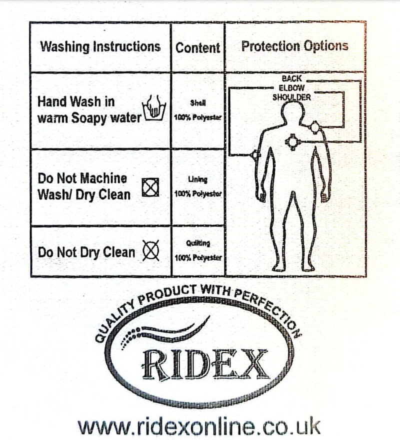 RIDEX CJ3 Cordura Motorcycle Jacket | Waterproof & Windproof Riding Jacket with CE-Approved Armour & Thermal Lining