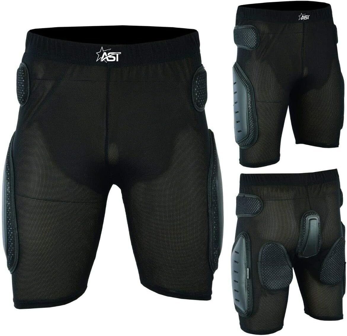 STAR AST Motorcycle Back & Spine Protector Set – Motocross Body Armour Gear with Impact-Resistant EVA Foam | Breathable Lightweight Protection for Racing, Riding, Skating & Extreme Sports