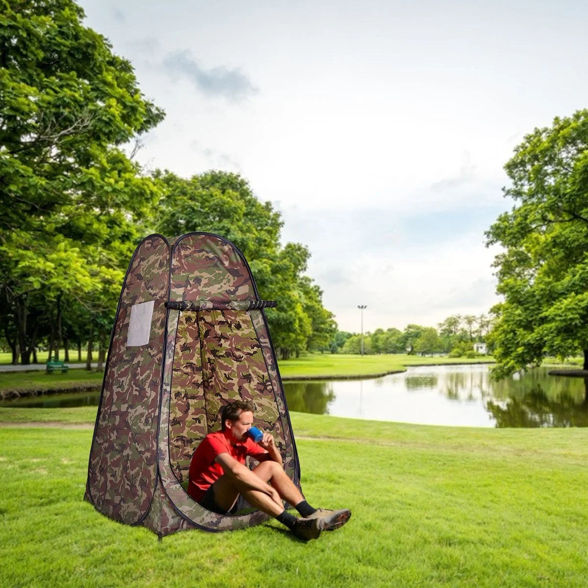 Portable Pop up Camp Tent Dressing Changing Room