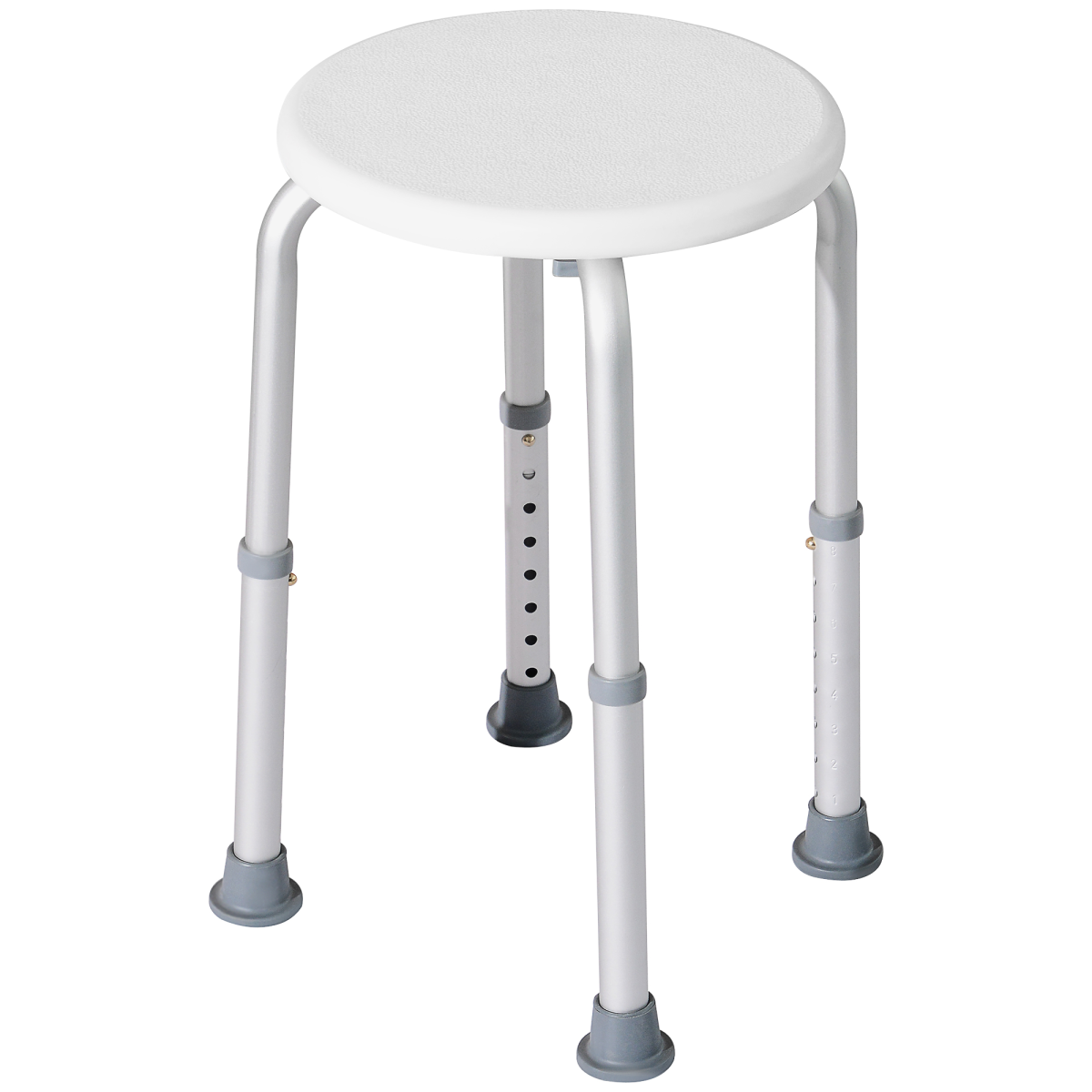 Adjustable Bath Chair & Shower Seat for Elderly - Safe, Slip-Resistant Comfort - All Round Fitness