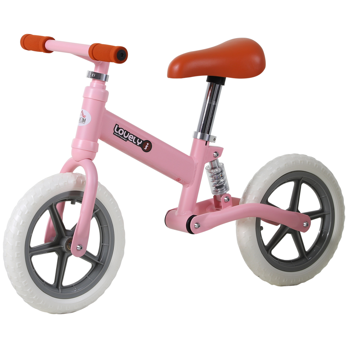 Kids Balance Bike with Adjustable Seat – No Pedals Training Bicycle for Ages 2-5 Years