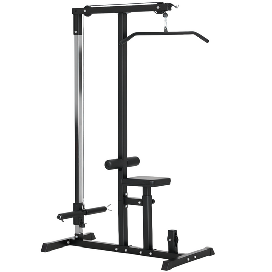 Ultimate Home Gym Power Tower - Adjustable Pulldown Machine for Total Upper Body Workout - All Round Fitness