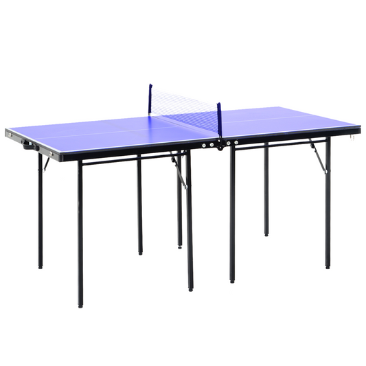 Portable Folding Mini Table Tennis Set - Fun Game for Family & Friends! - All Round Fitness