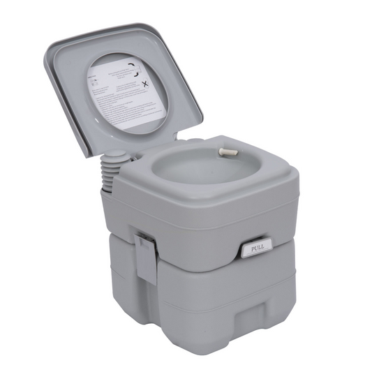 20L Portable Camping Toilet – Travel WC for Caravan, Boat, Fishing, Picnic & Outdoor Use