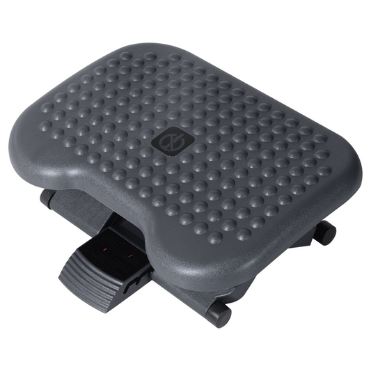 Adjustable 3-Position Tilting Footrest with Massage Surface – Ergonomic Under Desk Support