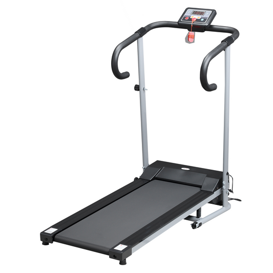 Portable Folding Electric Treadmill - 1.25HP Home Fitness Machine - All Round Fitness