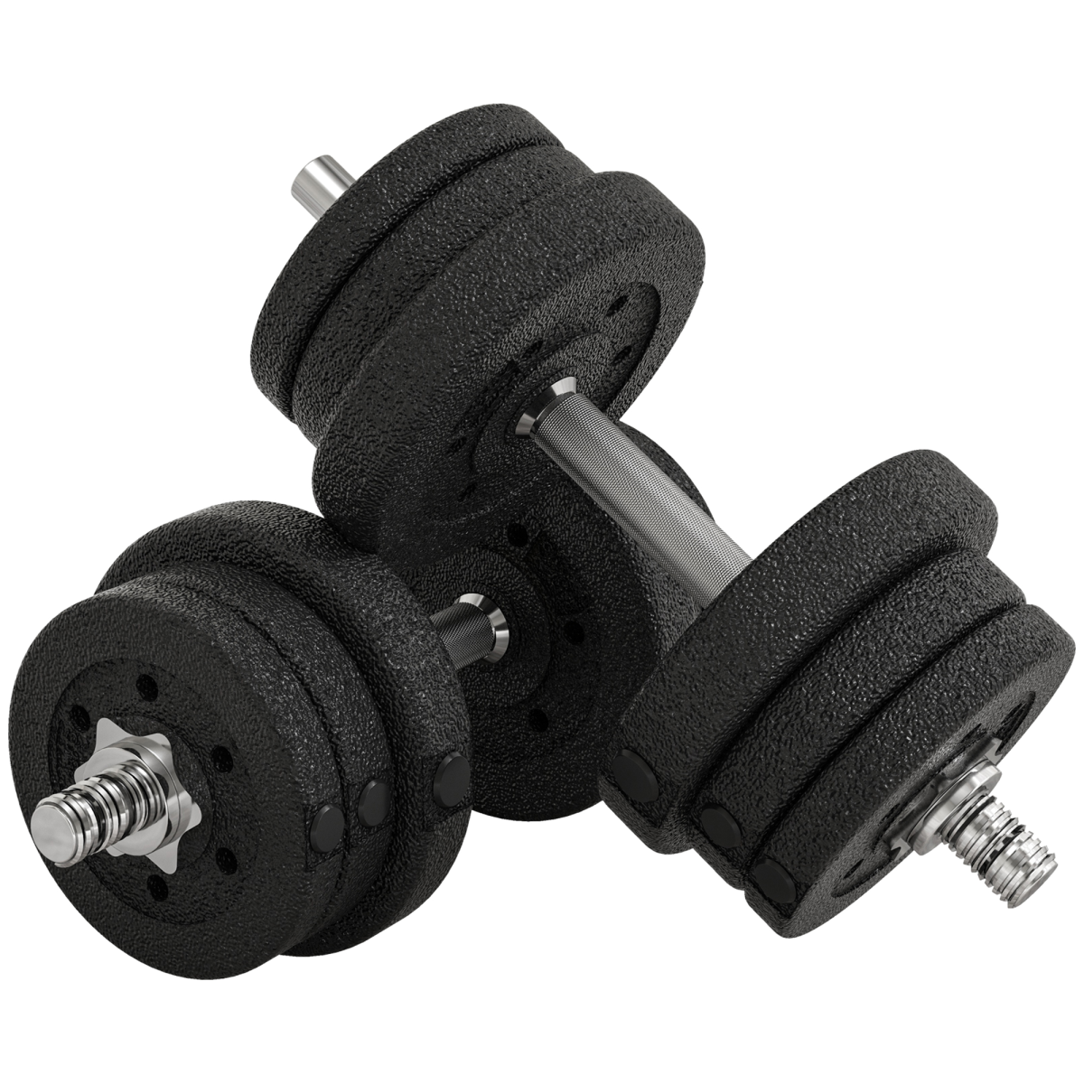 25kg Adjustable Dumbbell Weight Set – Hand Weights for Body Fitness