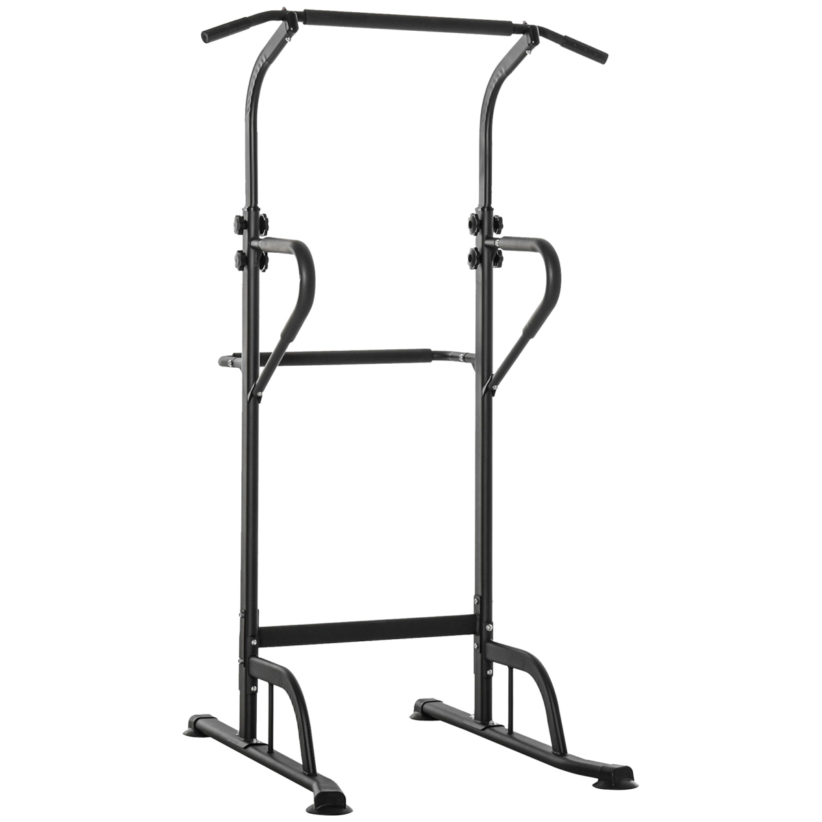 Power Tower Dip Station & Pull-Up Bar – Multi-Function Strength Training Equipment for Home Gym - All Round Fitness
