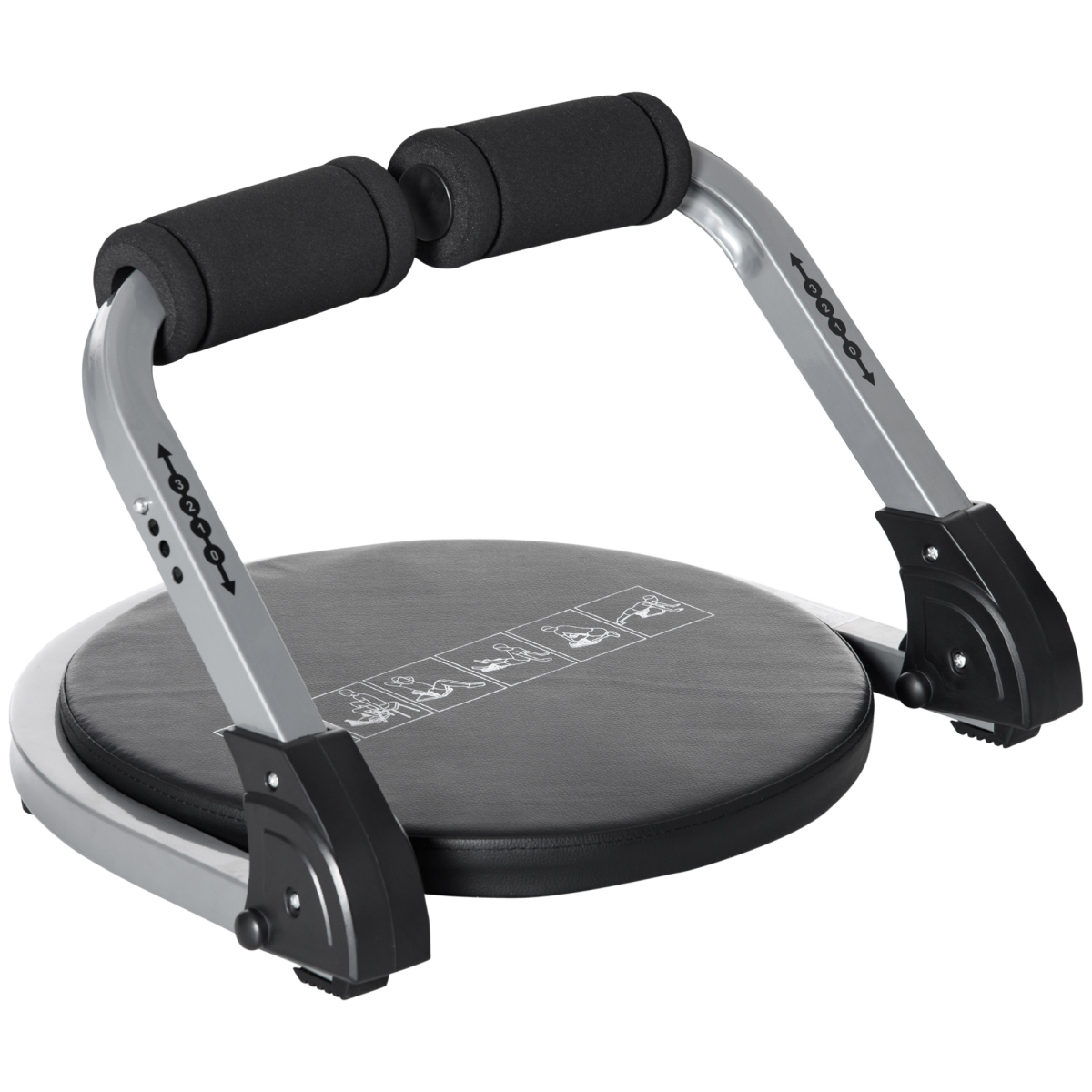 Ultimate Home Ab Trainer: Compact & Durable Sit-Up Machine for Total Body Fitness - All Round Fitness
