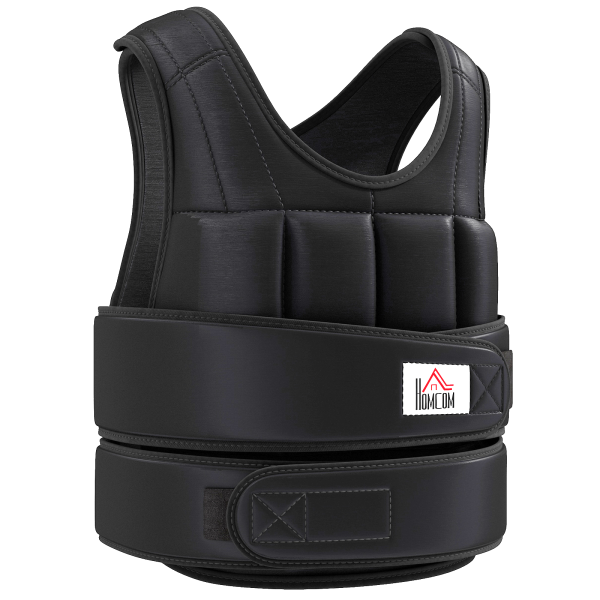 20KG Adjustable Weight Vest for Intense Workouts & Weight Loss - HOMCOM - All Round Fitness
