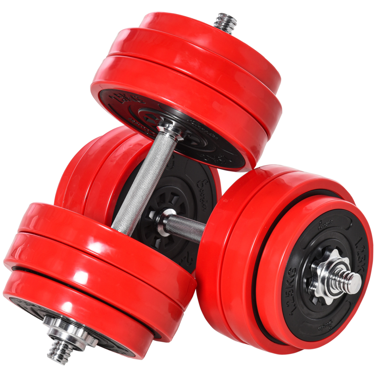 Versatile 30KG Adjustable Barbell & Dumbbell Set for Home Fitness Training - All Round Fitness