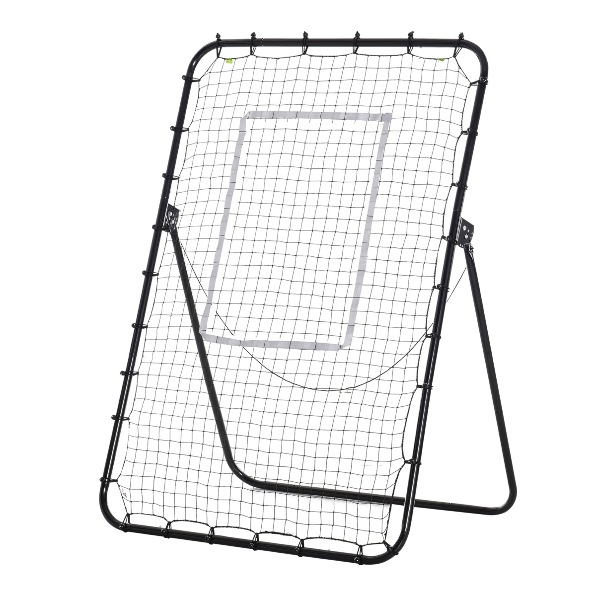 Adjustable Foldable Football Rebounder Net with Target Zone by HOMCOM - All Round Fitness
