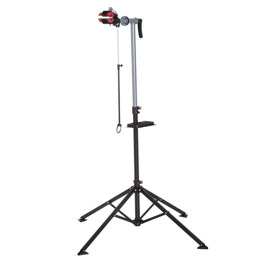Adjustable Folding Bike Repair Stand - Ultimate Maintenance Tool by HOMCOM - All Round Fitness