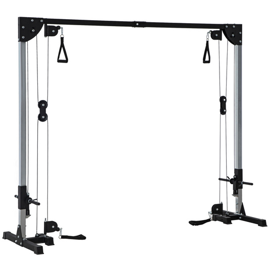 Cable Crossover Machine – Adjustable Pulley System for Full Body Strength Training