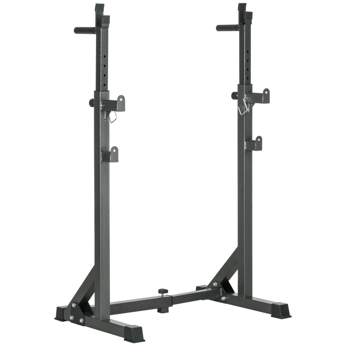 SPORTNOW Adjustable Heavy Duty Squat Rack - Ultimate Home Gym Companion! - All Round Fitness