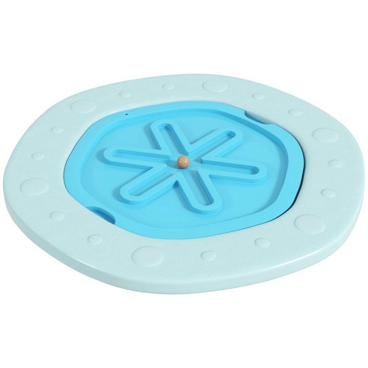ZONEKIZ 2-in-1 Kids Balance Board with Ball Game – Blue
